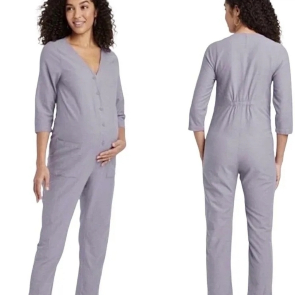 Hatch Light Purple Jumpsuit